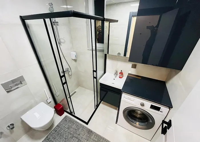 9 Modern Lux Fully Furnished Apartmán Antalya